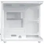 Xigmatek Boîtier PC Aqua M Lite Arctic Blanc EN44427 - Format Micro-ATX, Cube, 5 Ventilos ARGB 120mm, 2 Panneaux Verre Trempé, USB 3.0