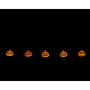 Atosa Guirlande de 135 cm Citrouilles Oranges et Lumière LED