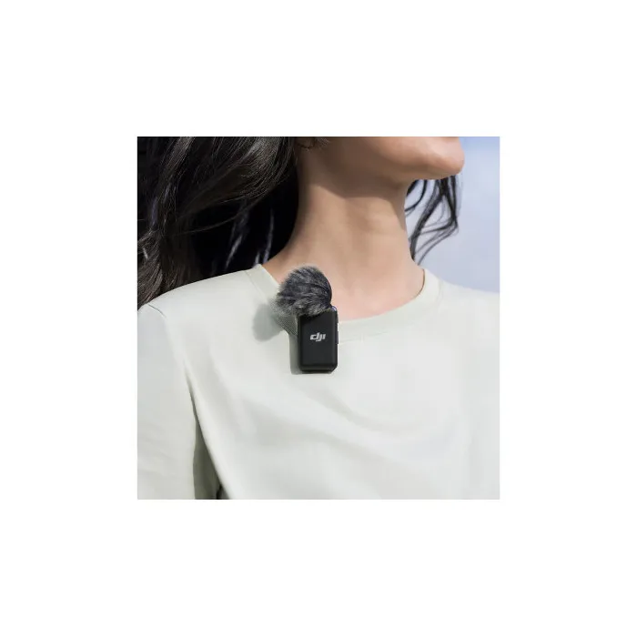DJI Microphone sans-fil Mic 2 (2 TX + 1 RX) - Réduction de bruit intelligente, autonomie 18h, portée 160 m, enregistrement 32 bits - Pour créateurs de contenu