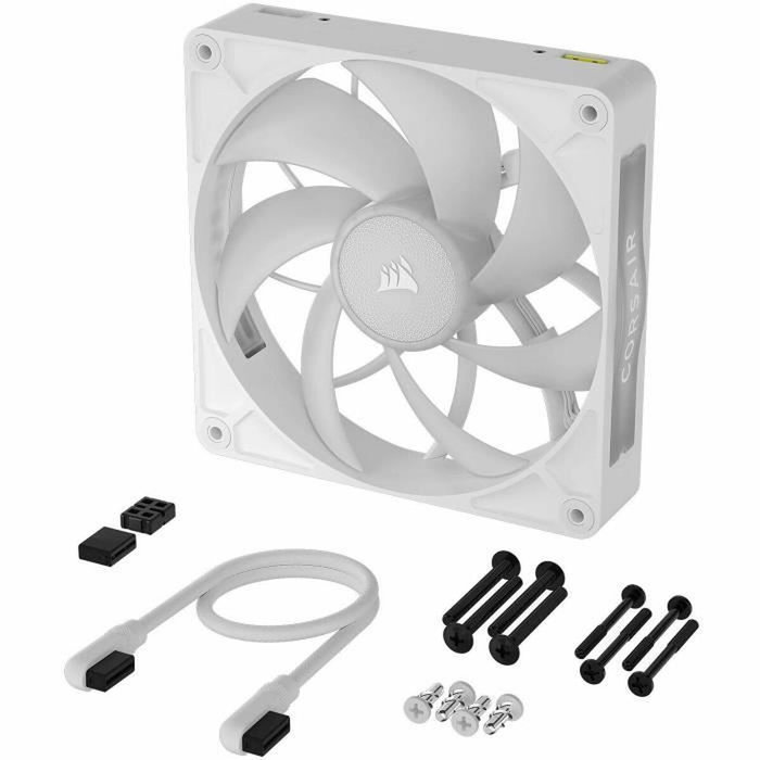 Corsair Kit de démarrage ventilateur iCUE LINK RX140 RGB Max White Corsair Kit de démarrage ventilateur iCUE LINK RX140 RGB Max White