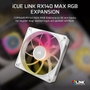 Corsair Kit de démarrage ventilateur iCUE LINK RX140 RGB Max White