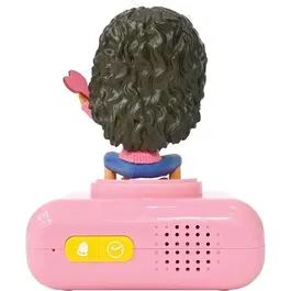 Lexibook Réveil Digital avec Veilleuse Gabby et la Maison Magique - 6 Sonneries, Écran LCD Rétroéclairé, Fonction Snooze et Effets Sonores - Enfant