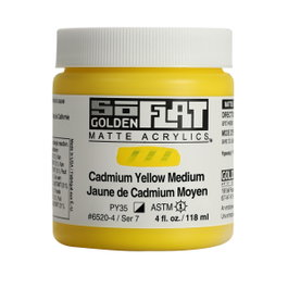 Golden SoFlat Jaune Cadmium Moyen 118 ml
