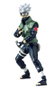 TOYNAMI - Figurine articulée Kakashi Hatake avec accessoires - Naruto Shippuden - Serie 1 - 10 cm