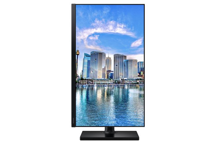 Samsung - Écran PC professionnel 27" IPS Full HD 1920x1080, 75Hz, 5ms, FreeSync, réglable en hauteur, Eye Saver, ports HDMI et DisplayPort