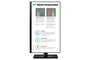 Samsung - Écran PC professionnel 27" IPS Full HD 1920x1080, 75Hz, 5ms, FreeSync, réglable en hauteur, Eye Saver, ports HDMI et DisplayPort