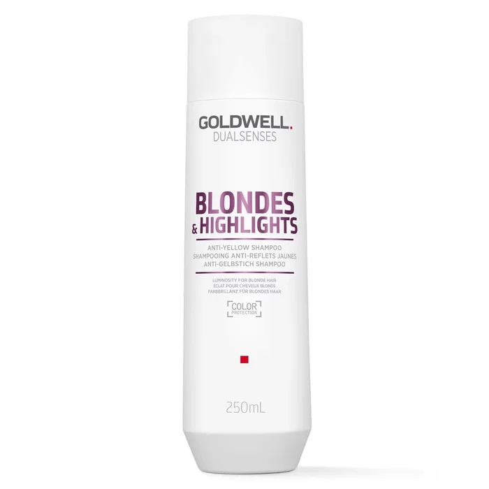 Goldwell Dualsenses Blondes & Highlights Shampooing Anti-jaunissement 250 ml Goldwell Dualsenses Blondes & Highlights Shampooing Anti-jaunissement 250 ml