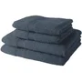 Today Essential Lot 2 serviettes de bain 50x90 cm et 2 draps de bain 70x130 cm 100% coton 450 g/m² - Élégance salle de bain