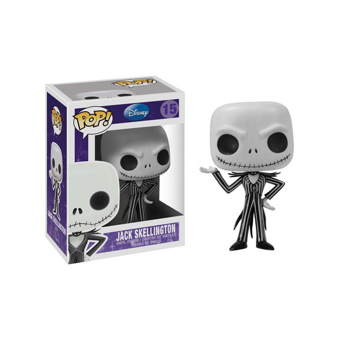 Funko Pop Disney L'Étrange Noël de Monsieur Jack - Jack Skellington Figurine Vinyle 9 cm