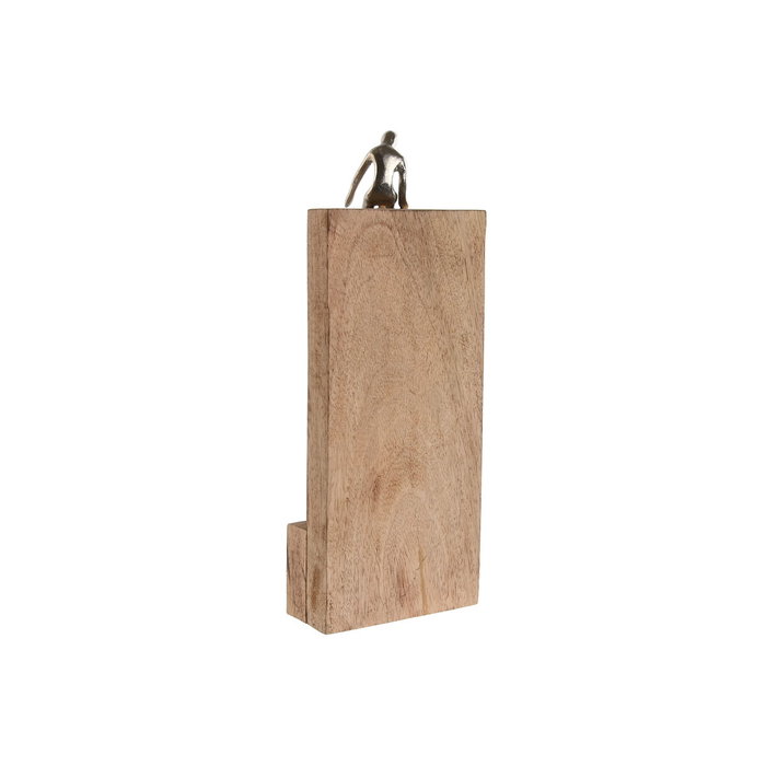 Home ESPRIT Figurine Décorative Marron Argenté Naturel