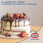 Dr Oetker Ensemble de 2 moules à muffins 6 empreintes Flexxibel Love - Rouge