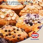 Dr Oetker - Lot de 2 moules à muffins en silicone 6 empreintes, 30 x 18 cm, antiadhésifs, pour four, micro-ondes et congélateur