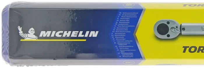 Michelin MTW-210 - Clé dynamométrique 1/2" 40-210 Nm avec barre d'extension 1/2" 125 mm et adaptateur 1/2"*3/8" (9.5 mm*12.7 mm) - Outil professionnel