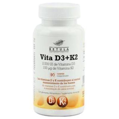 BETULA VITA D3 + K2 90 comprimés BETULA VITA D3 + K2 90 comprimés