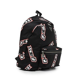Guess Sac à dos en textile Noir