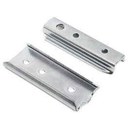 Q&Q 88X35 - Engrenage à baïonnette mâle/femelle en zinc pour connexion de module de sofa et tapisserie Vassi