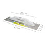 WOLFPACK LINEA PROFESIONAL Peigne en acier grande taille 480x130 mm