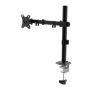 Unykach UK710101 Support de Table pour Écran VESA 100x100, 10-32 Pouces, Acier, Inclinable, Pivotant, Rotation 360°