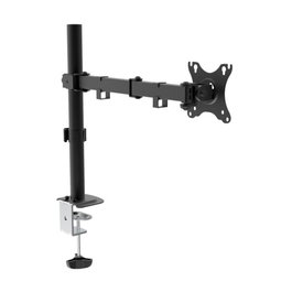 Unykach UK710101 Support de Table pour Écran VESA 100x100, 10-32 Pouces, Acier, Inclinable, Pivotant, Rotation 360°