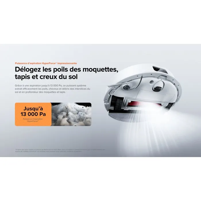 Roborock Q10 Max+ Black Robot aspirateur laveur Roborock Q10 Max+ Black Robot aspirateur laveur