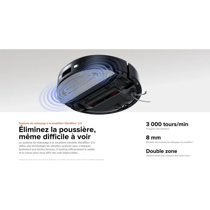 Roborock Q10 Max+ Black Robot aspirateur laveur Roborock Q10 Max+ Black Robot aspirateur laveur