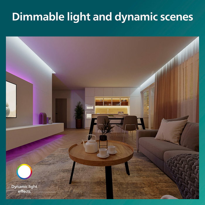 Bandes LED Philips Blanc (2 Unités)