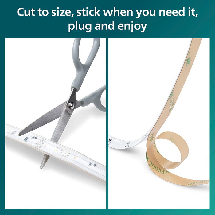 Bandes LED Philips Blanc (2 Unités)