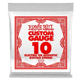 Ernie Ball Slinky Cordes Électriques Plates 010 (Set de 6)