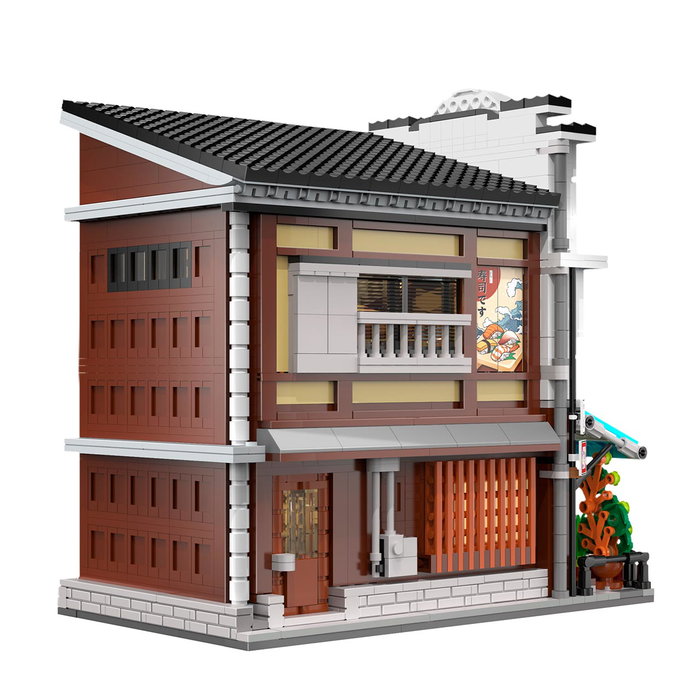 Cada Magasin de Sushi Japonais avec LED - 1665 pièces