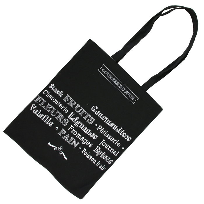 Totally Addict Sac Tote Bag BISTROT en coton