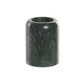 Support pour brosses à dents Home ESPRIT Vert Marbre 7,5 x 7,5 x 10 cm
