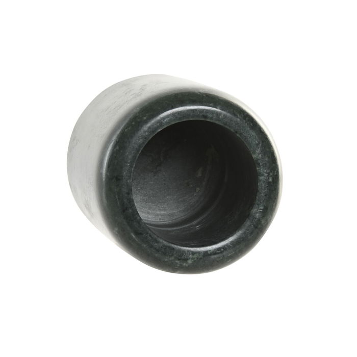 Support pour brosses à dents Home ESPRIT Vert Marbre 7,5 x 7,5 x 10 cm