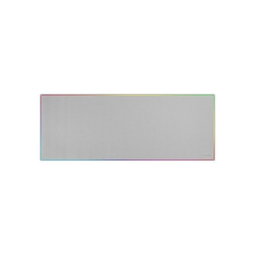 Mars Gaming MMP224W Tapis de Souris XXL Blanc Rainbow Nano-Textile Antidérapant 880x330mm
