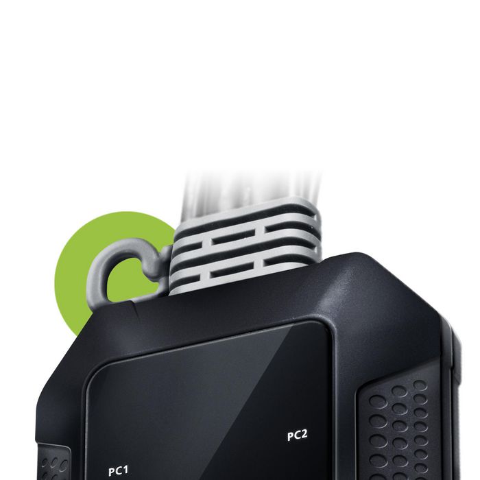 Aten CS22H Commutateur KVM câblé USB 2 ports avec sélecteur de port distant, HDMI 4K UHD 60 Hz pour contrôle de 2 ordinateurs