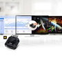 Aten CS22H Commutateur KVM câblé USB 2 ports avec sélecteur de port distant, HDMI 4K UHD 60 Hz pour contrôle de 2 ordinateurs