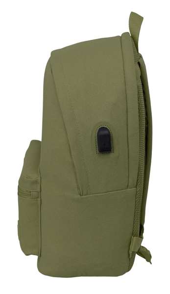 Safta Sac à dos double pour portable 15,6" avec port USB 31x44x18cm - Âge minimum 3 ans