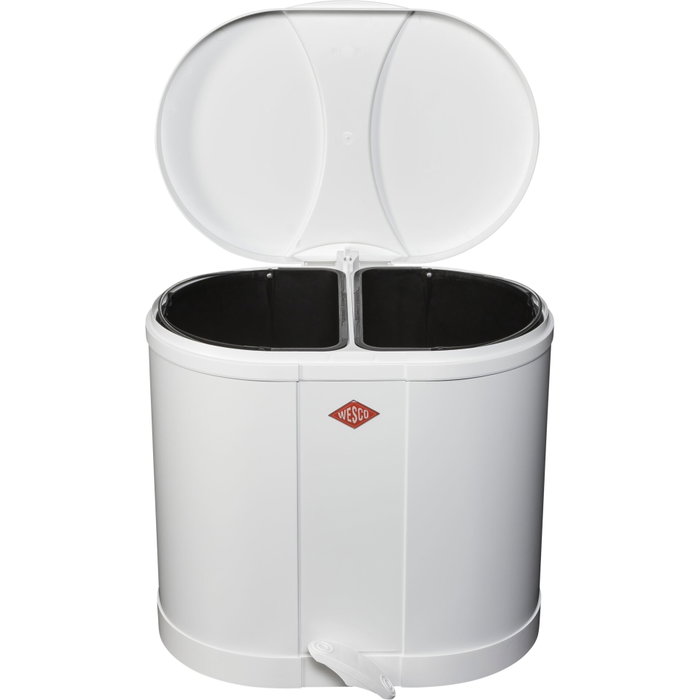 Wesco Eco-Double Bin Beta blanc Wesco Eco-Double Bin Beta blanc