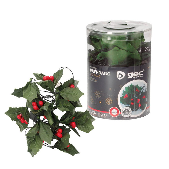 GSC Evolution Guirlande de guiiller LED 1,65 m Rouge