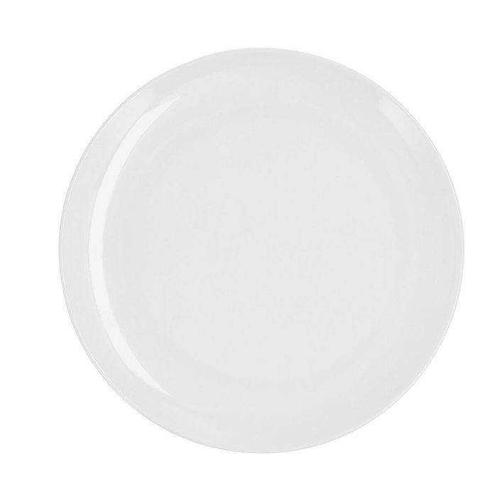 Quid Plato Llano Melamina Select Basic Blanco, 25 cm (24 Unidades) Quid Plato Llano Melamina Select Basic Blanco, 25 cm (24 Unidades)