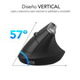 Souris sans-fil Subblim SUBMO-EDNVW01 Noir 4000 dpi