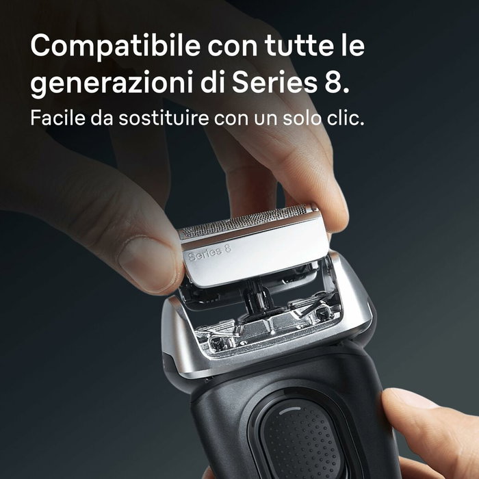 Braun Tête de rasoir Series 8 Kombipack 83M - Gris