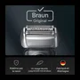 Braun Series 8 Tête de rasoir - 4+1 éléments - Compatible toutes générations Series 8 - Installation facile par clic - Fabriqué en Allemagne