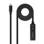 Nanocable Câble Prolongateur USB-C Amplifié 5 mètres USB 3.2 Gen1