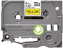 Brother TZe-611 Ruban d'étiquetage laminé 6 mm jaune/noir 8m