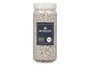 Giftdecor Pot de pierres métallisées 2-5 mm gris 700g
