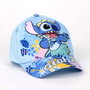 Cerdá - Ensemble casquette (53 cm) et lunettes de soleil enfant Stitch - Pour enfants de 2 à 8 ans - Bleu