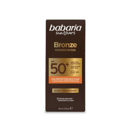 Babaria SUN LOVERS BRONZE Fluide Solaire Facial SPF50+ 40 ml