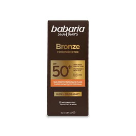 Babaria Fluid Protection Solaire Bronze SPF 50+ 40 ml - À partir de 3 ans