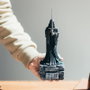 ERIK - Calendrier Perpétuel 3D Nazgûl Le Seigneur des Anneaux - Calendrier de Collection en Résine Peint à Main - 8.6x23x8.5cm