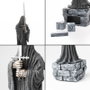 ERIK - Calendrier Perpétuel 3D Nazgûl Le Seigneur des Anneaux - Calendrier de Collection en Résine Peint à Main - 8.6x23x8.5cm